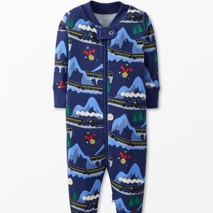 Hanna Andersson Baby Polar Express Train Sleeper Pajamas